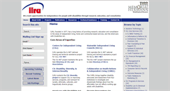 Desktop Screenshot of ilru.org