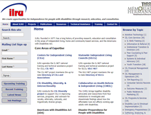 Tablet Screenshot of ilru.org